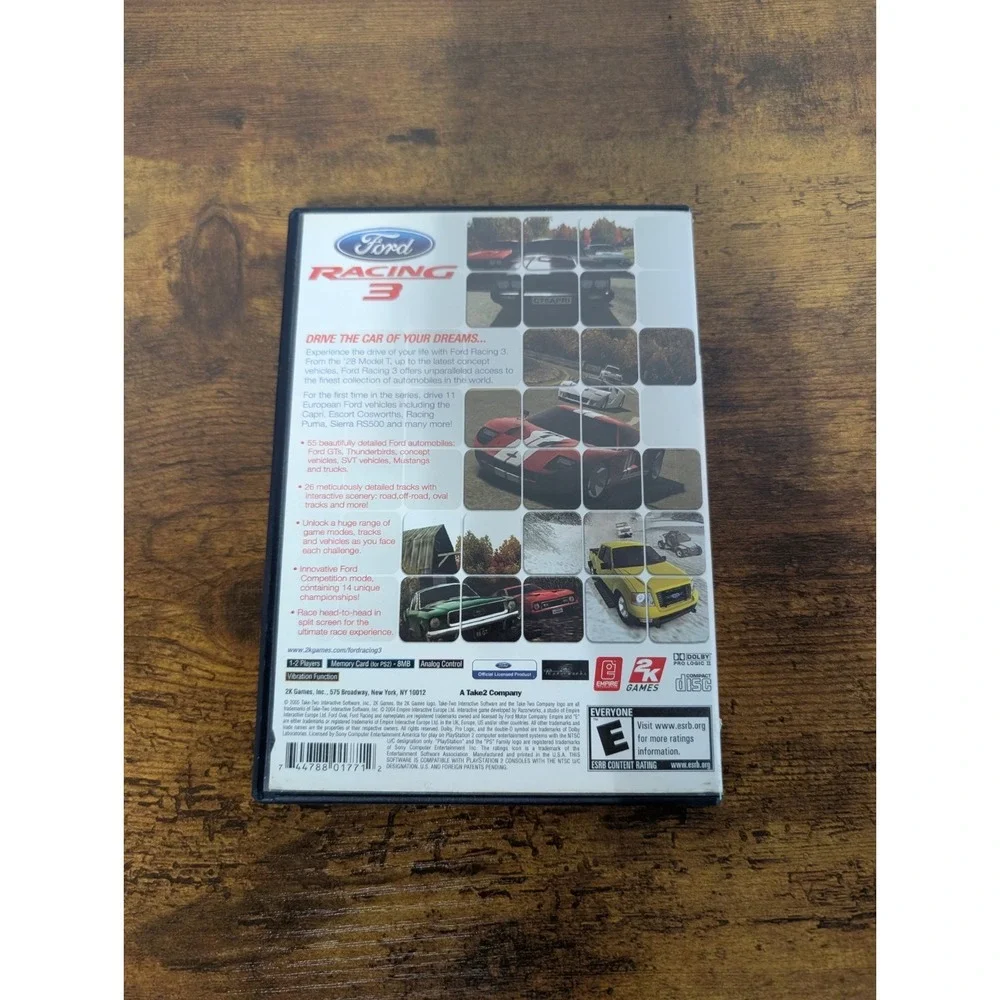 Ford Racing 3 Sony PlayStation 2 PS2 Game
